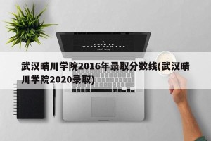 武汉晴川学院2016年录取分数线(武汉晴川学院2020录取)