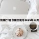 北京限行/北京限行尾号2025年12月份